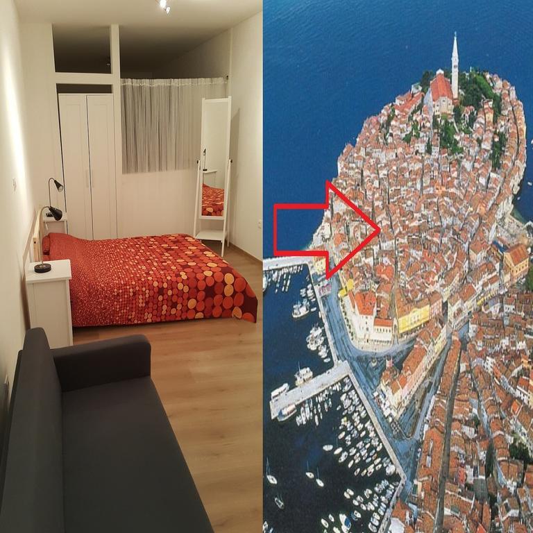 Old Town Rovinj City Center Стая снимка
